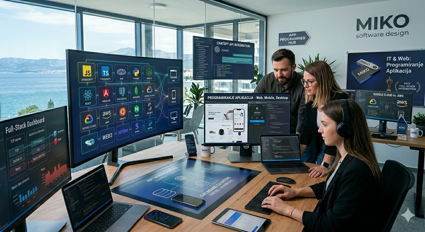 Programiranje aplikacija — web, mobilni i desktop razvoj u modernim tehnologijama